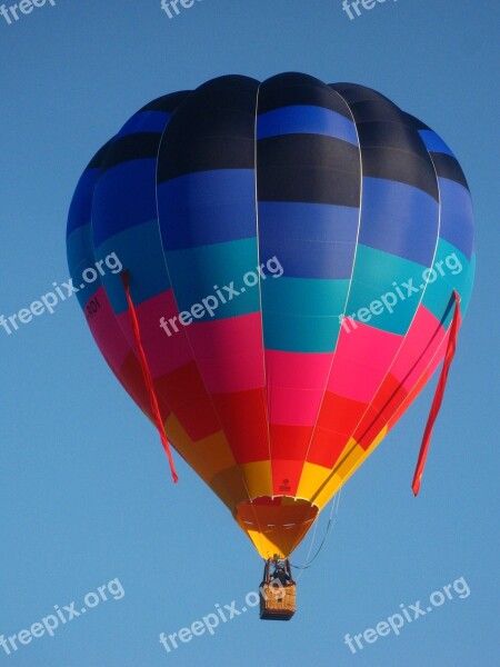 Hot Air Balloon Balloon Ballooning Flight Flying