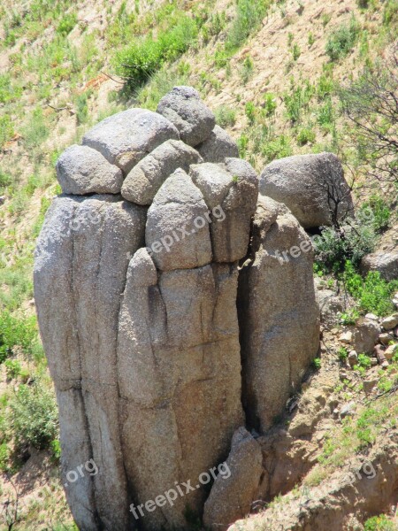 Boulder Rock Mountain Free Photos