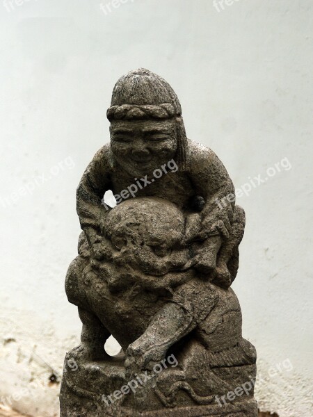 China Xian Stone Hard Stone Statue