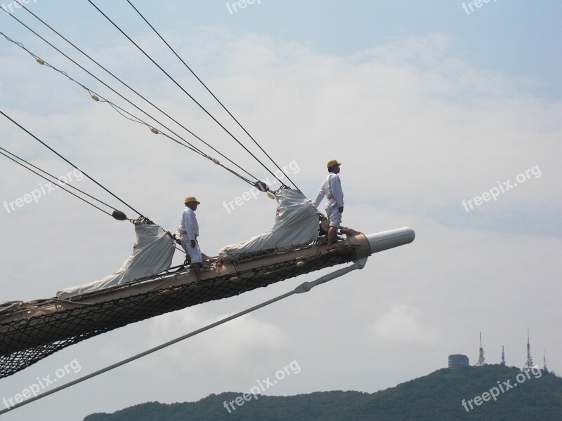 Nagasaki Nagasaki Port Sailing Ship Free Photos