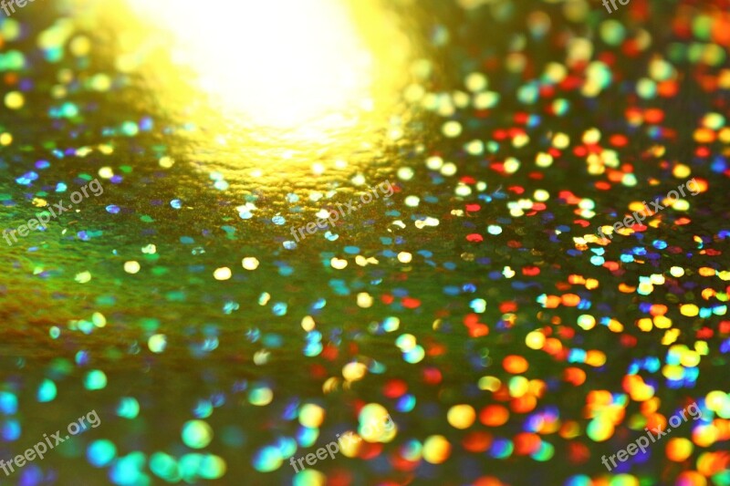 Handicraft Paper Iridescent Light Bokeh Photo Paper