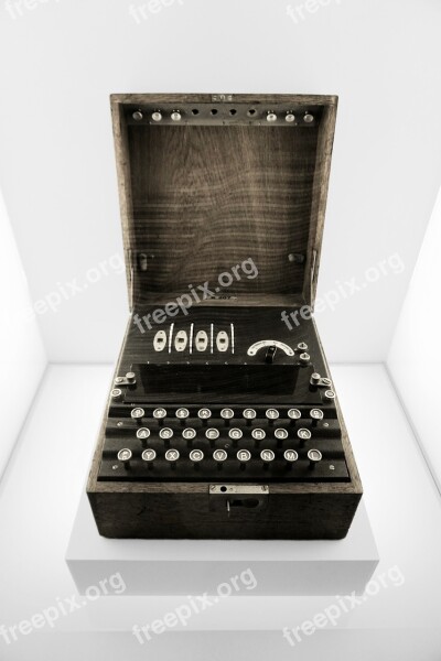 Enigma Rotor-key Machine Machine World War Ii Encryption