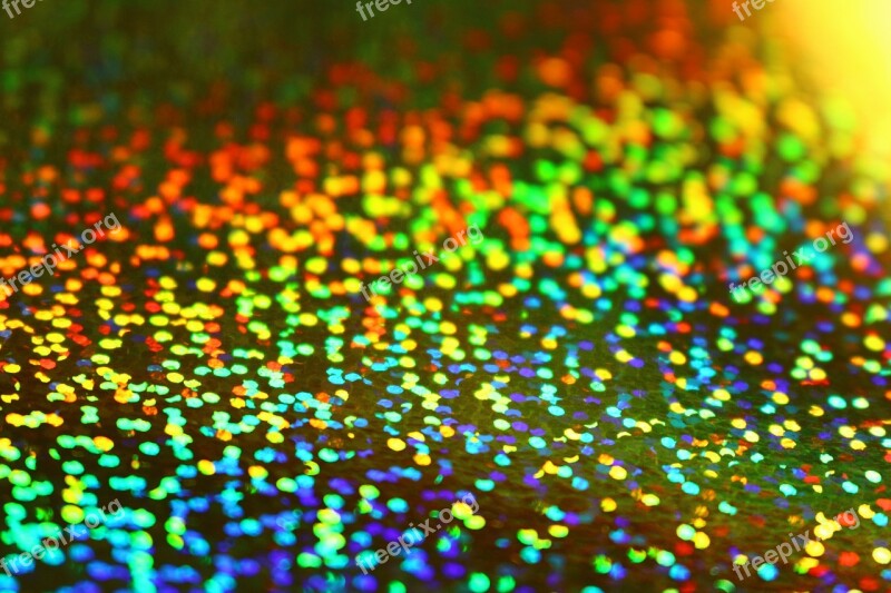 Handicraft Paper Iridescent Bokeh Photo Paper Paper