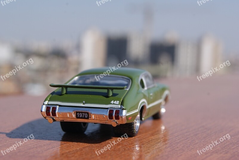 Car Toy Scale Miniature Oldsmobile