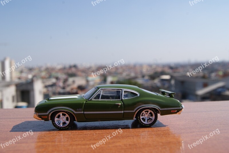 Car Toy Scale Miniature Oldsmobile