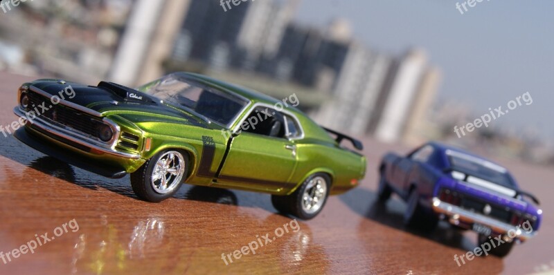 Mustangs Car Toy Scale Miniature