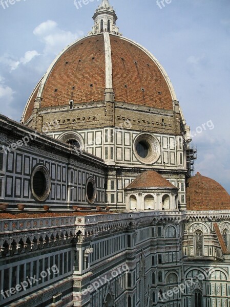 Florence Florence Cathedral Dome Italy Free Photos