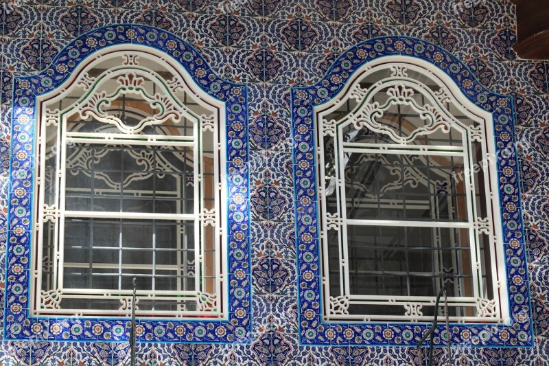 Turkey Istanbul Eyüp Mosque Window