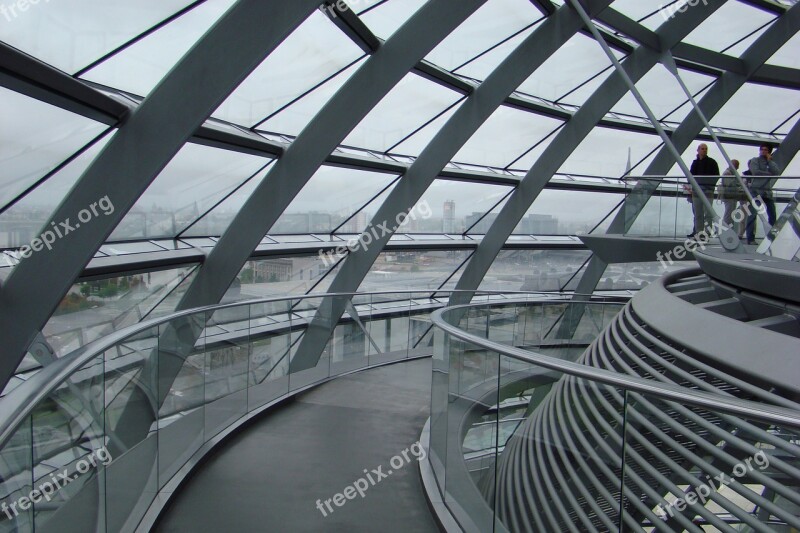 Berlin Bundestag Dome Capital Glass Dome