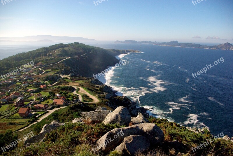 Galicia Landscape Nature Sea Sky