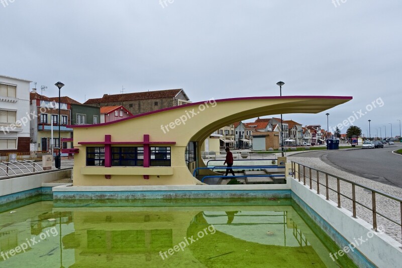 Bus Stop Costa Nova Architecture Modern Public