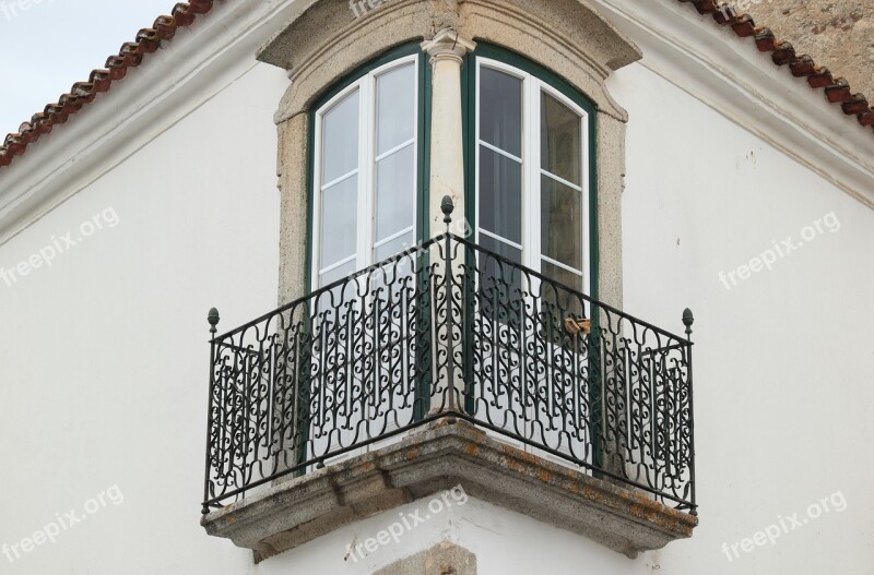 Portugal évora Street Corner Balcony