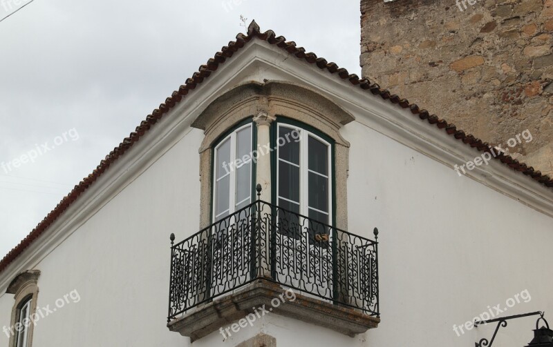 Portugal évora Street Corner Balcony