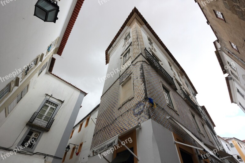 Portugal évora Street Building Free Photos