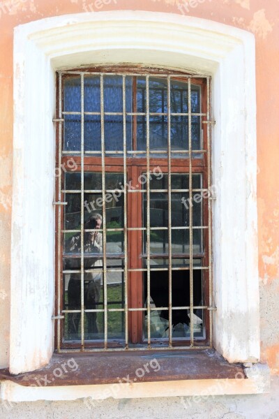 Latvia Daugavpils Fort Buildings Window