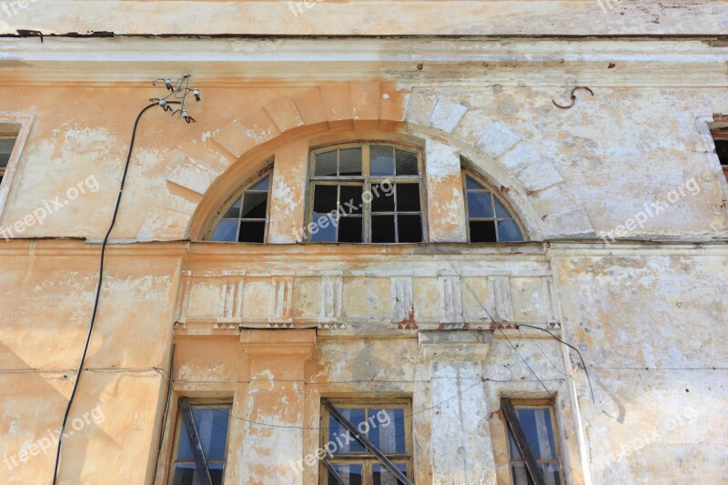 Latvia Daugavpils Fort Buildings Window