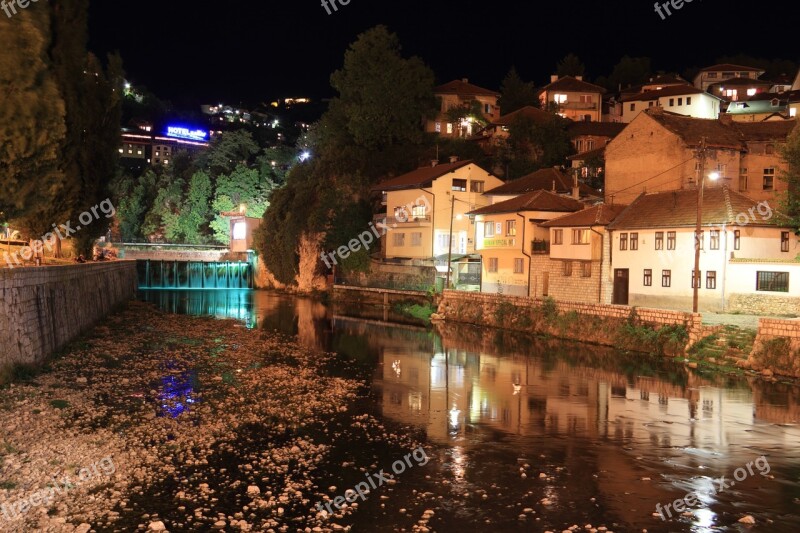 Bosnia Hezegovina Sarajevo Evening Free Photos