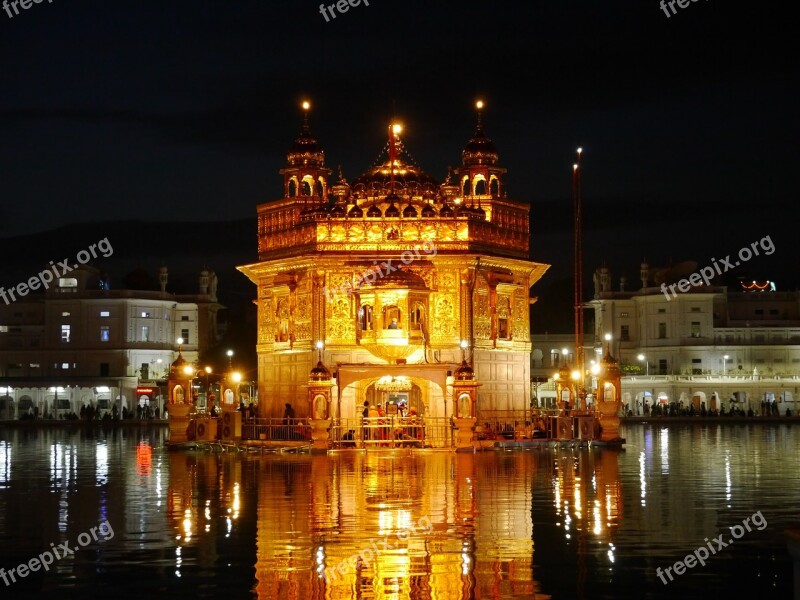 Amritsar Golden Temple India Gold Temple