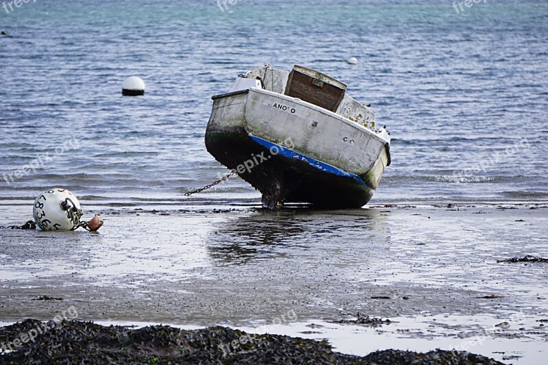 Boat Sea Water Fishing Tide