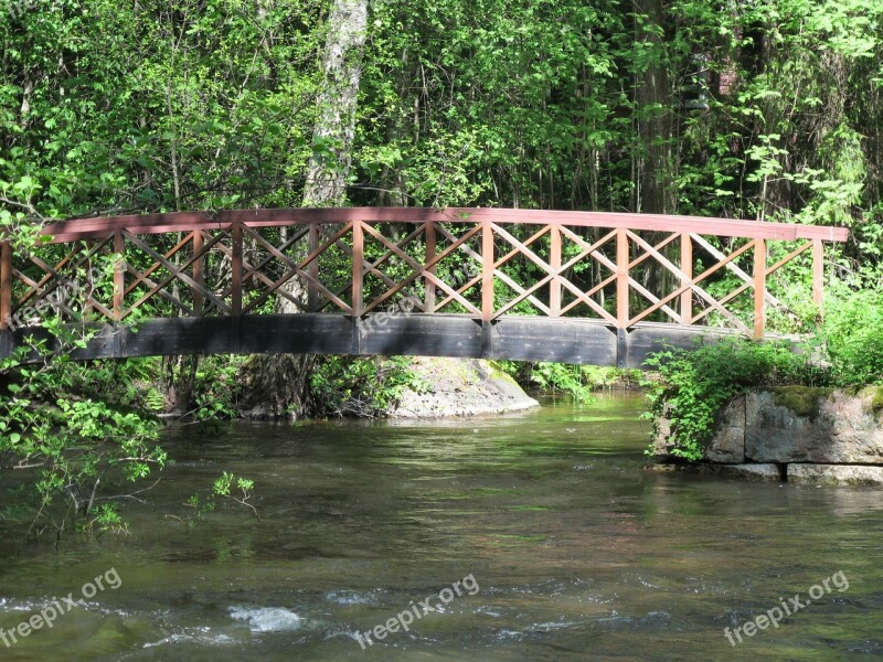 Bridge Langinkoski Finnish Eagle Free Photos