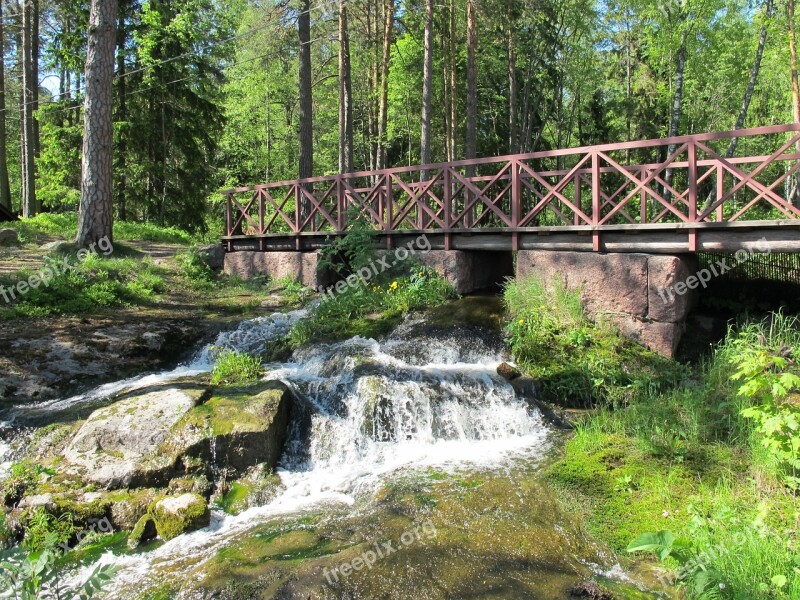 Bridge Langinkoski Finnish Eagle Free Photos