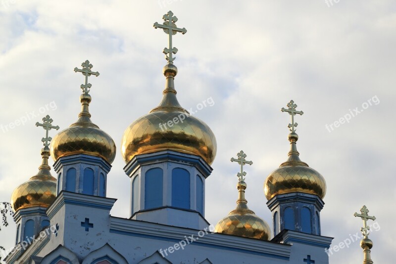 Latvia Daugavpils Church Orthodox Cross