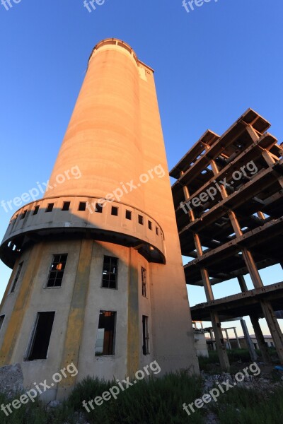 Albania Fier Industry Ruin Abandoned