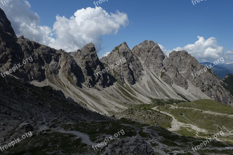 Dolomites East Tyrol Mountains Nature Free Photos