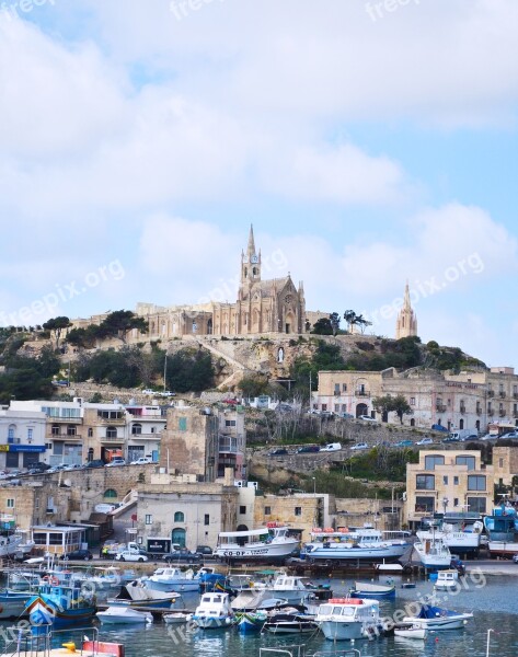 Malta Gozo Mediterranean Maltese Coastline