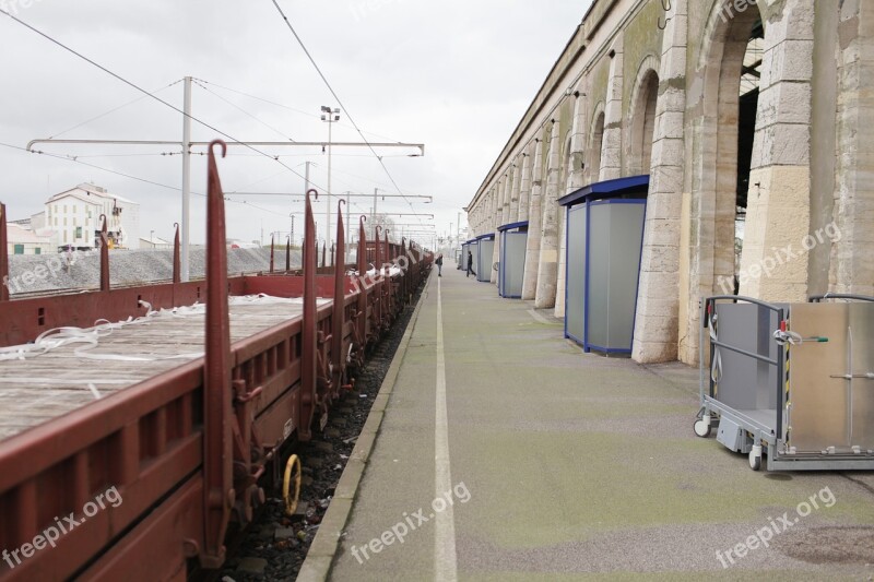 Station Sncf Sète Wagon Transport