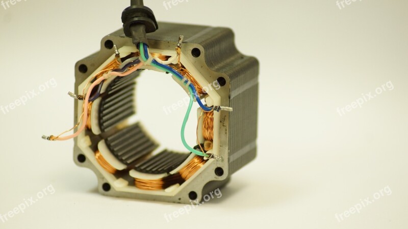 Motor Coil Technology Stepper Motor The Stator