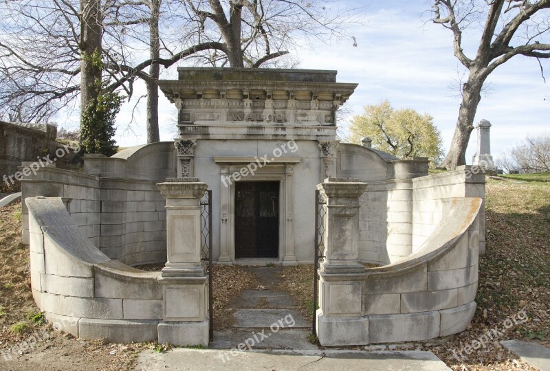 Graveyard Cemetary Graves Mausoleum Monument