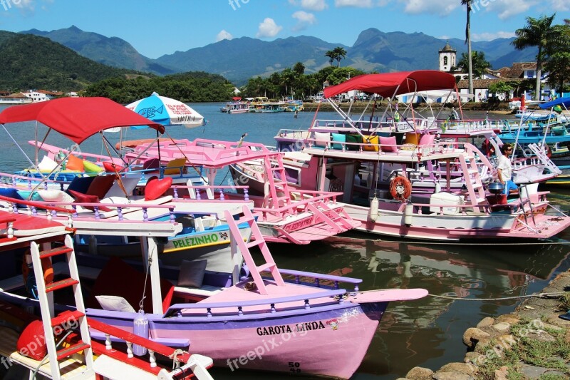 Paraty Trawlers Boat Bay Mar