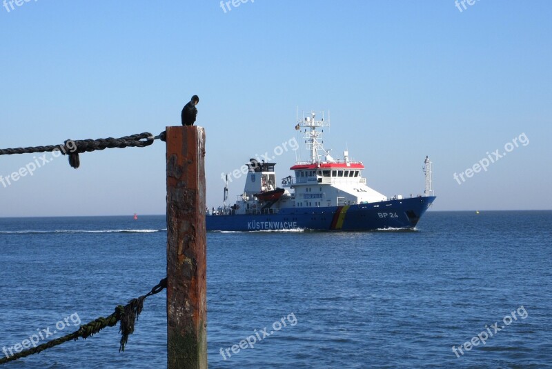 Sea North Sea Port Coast Guard Coast