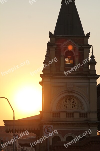 São Paulo Luz Sunshine Train Station Station