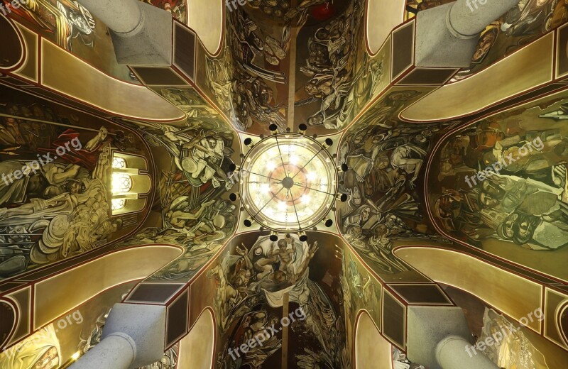 Bulgaria Veliko Tarnovo Church Ceiling Dome