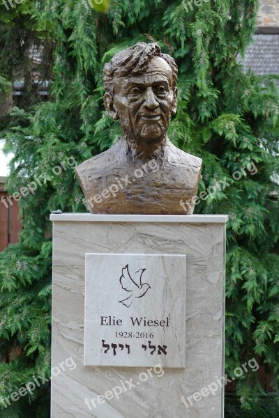 Sighetu Marmatiei Romania Transylvania Monument Elie Wiesel