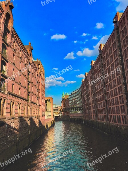 Hamburg Speicherstadt Brick Architecture Building