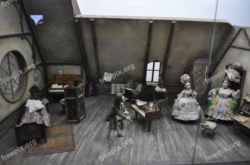 Room Miniature Dolls Toys Figurine