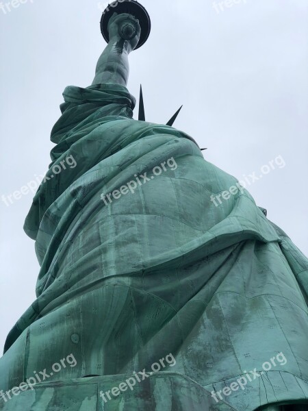 Statue Of Liberty Freedom Usa America Monument