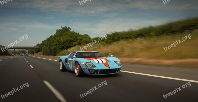 Gulf Ford Gt40 Free Photos