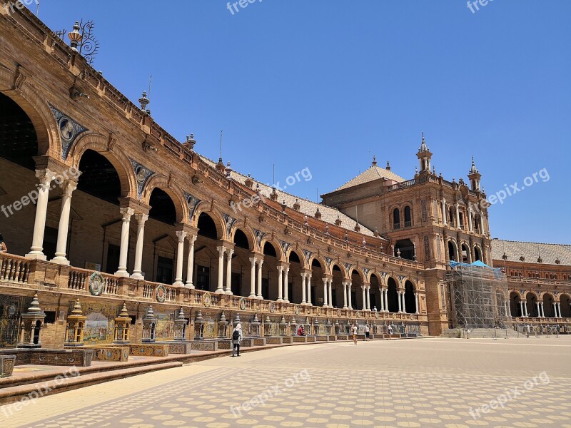 Seville Architecture Spain Game Of Thrones Plaza De España