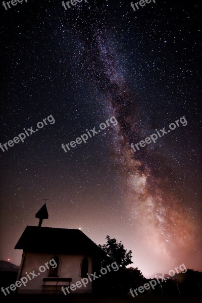 Milky Way Milkyway Universe Galaxy Starry Sky