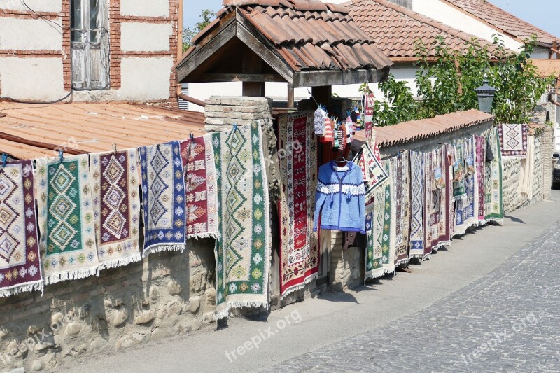 Georgia Sighnaghi Historic Center Road Carpet