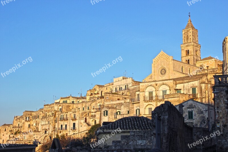 Matera Basilicata Sassi Houses Old Village