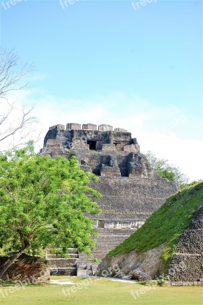 Xunantunich Belize Cayo District Maya Mayan Temple