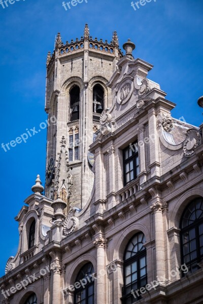 Monument Bruges Belgium Building Century