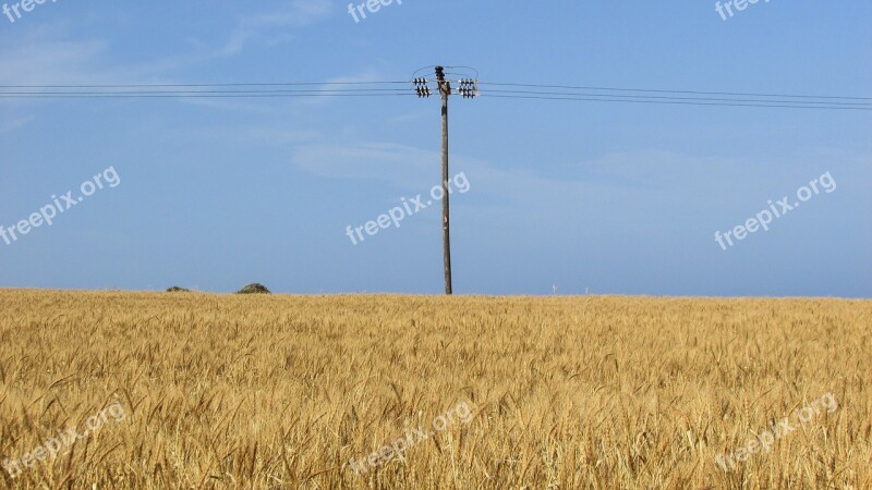 Cyprus Cavo Greko Landscape Pole Fields