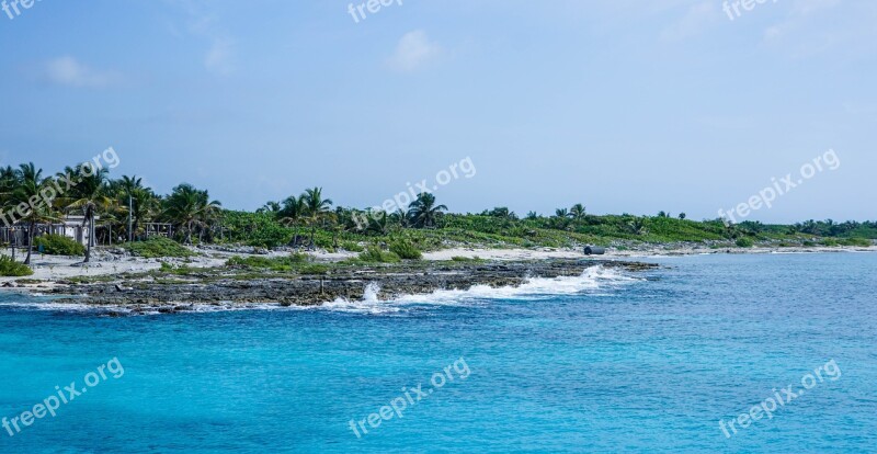 Cozumel Mexico Caribbean Tropical Sea