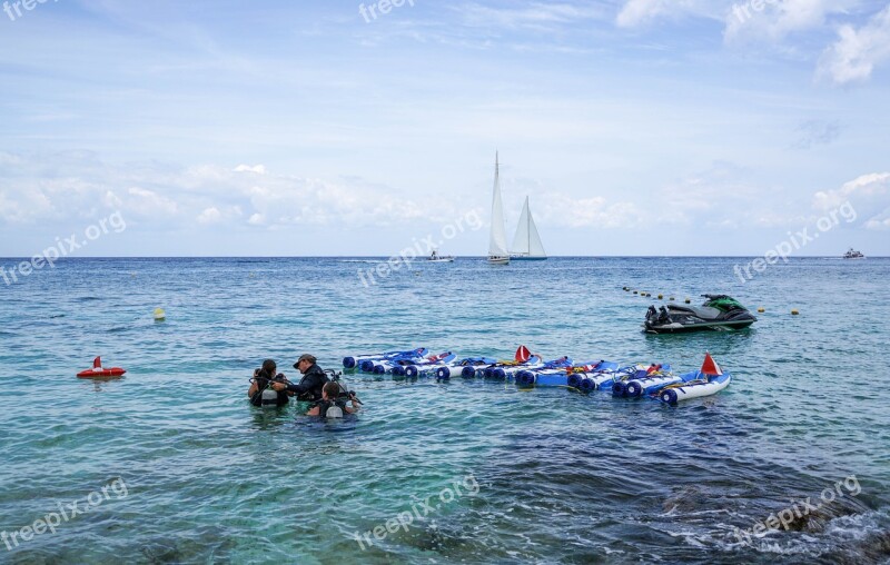 Cozumel People Person Mexico Caribbean